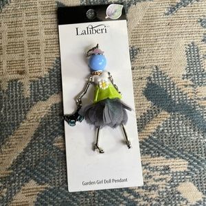 Laliberi garden girl doll pendant